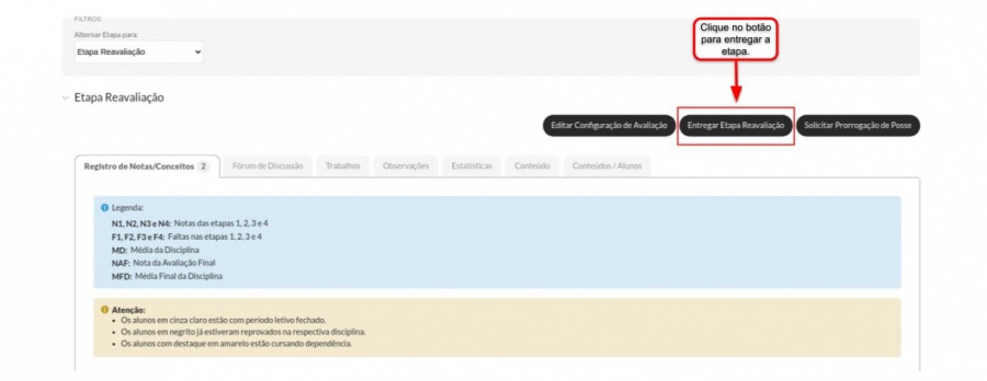 3 Realizar o Preenchimento do Diário de Dependência de Curso Integrado Semestral.jpg