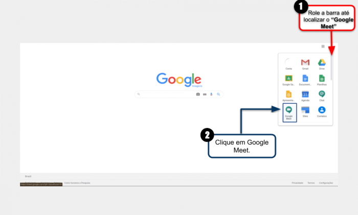 Forma 1 - Realizar Reuniões utilizando Google Meet.png